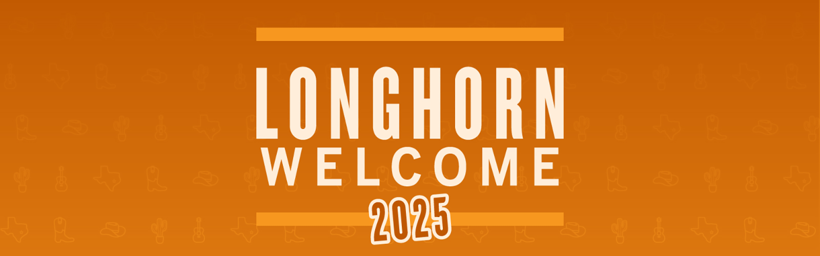 Longhorn Welcome Banner