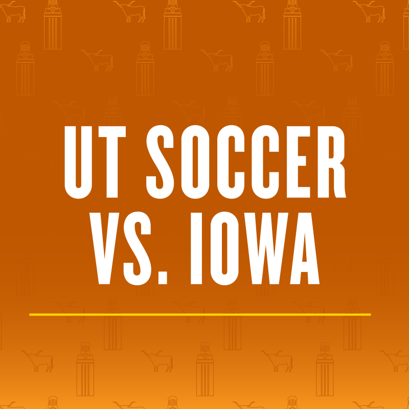 UT Soccer vs Iowa